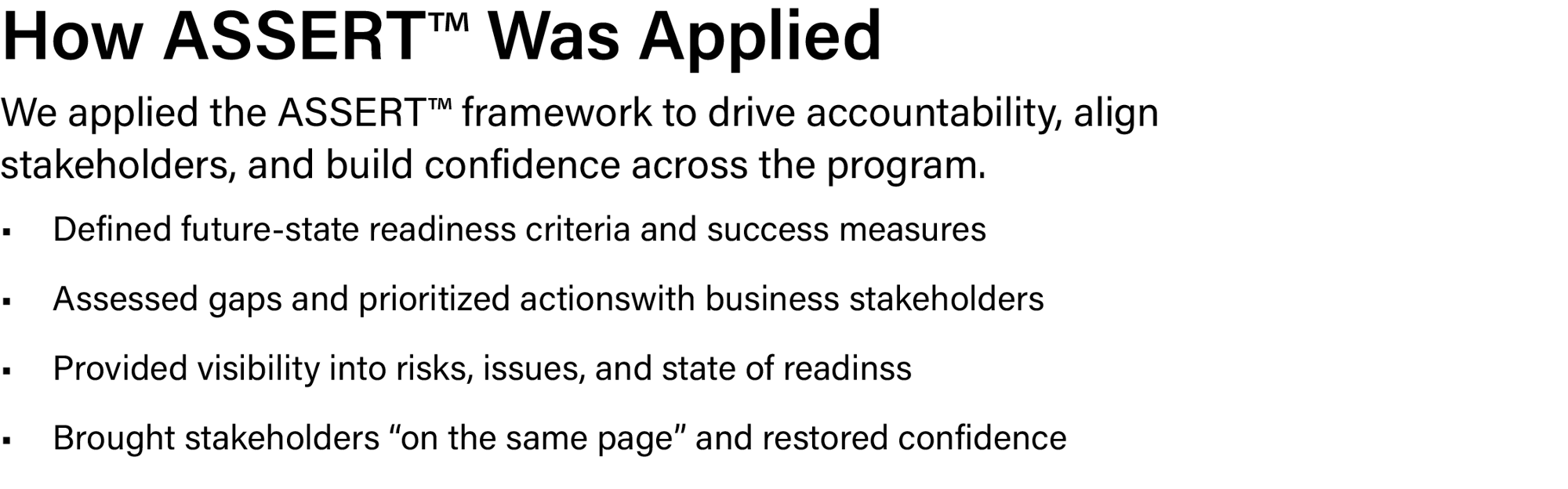 40 How ASSERT Was Applied - Peets-Jul-13-2026-02-42-02-7382-AM 40 How ASSERT Was Applied - Peets-Jul-13-2026-02-42-02-7382-AM